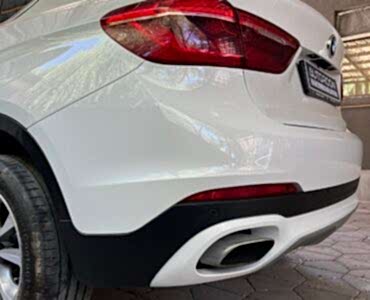 bmw x6 покраска бампера