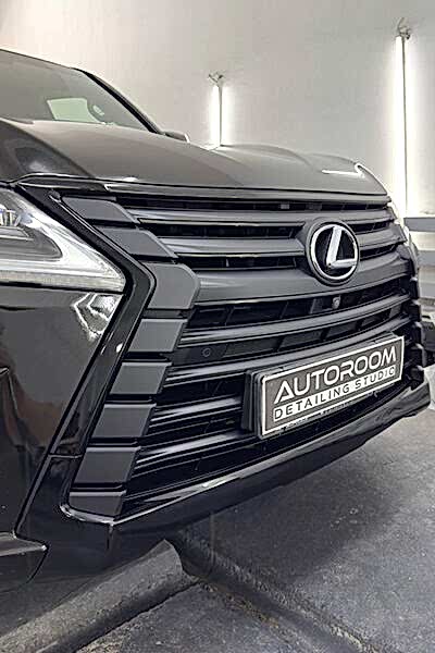 LEXUS LX570 решетка радиатора антихром покраска полировка керамика